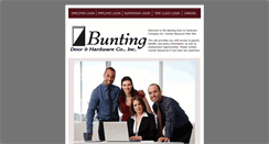 Desktop Screenshot of buntingdoorhr.com